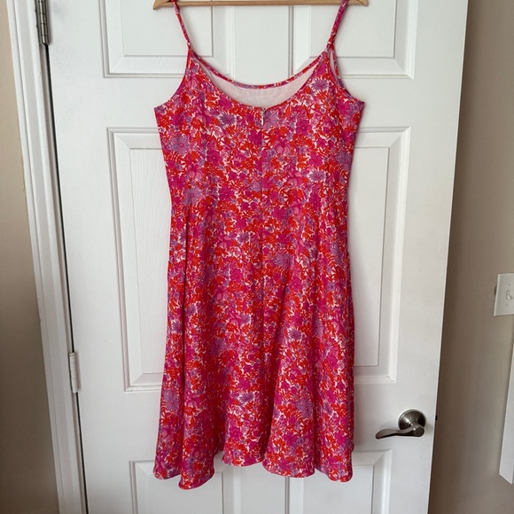 Tuckernuck Pink Floral Dress L - Picture 7 of 10